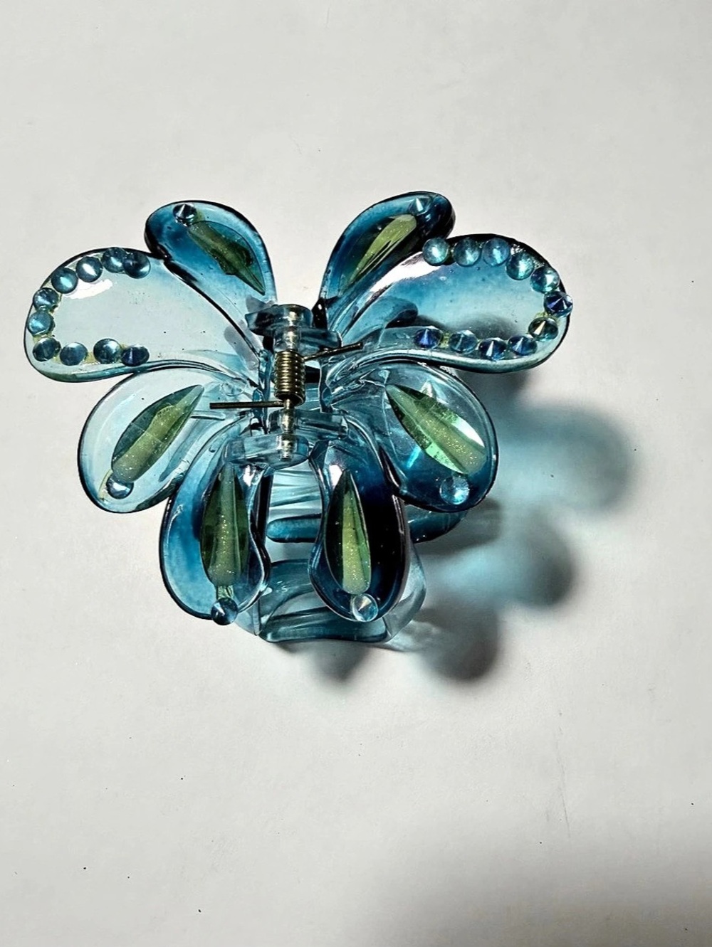 Blue Butterfly Hair Claw
